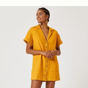 Cotton Buttondown Shirt Dress from Anthropologie